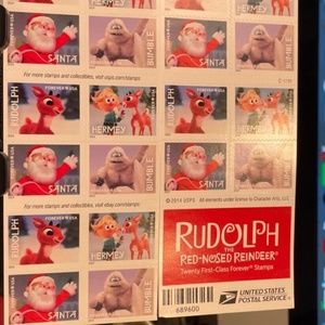 Scott 4949b Rudolph 20  Booklet MNH  Uncirculated